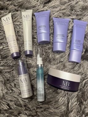 Meaningful Beauty Skincare Collection in Purple and White (Lot of 8) New/Sealed